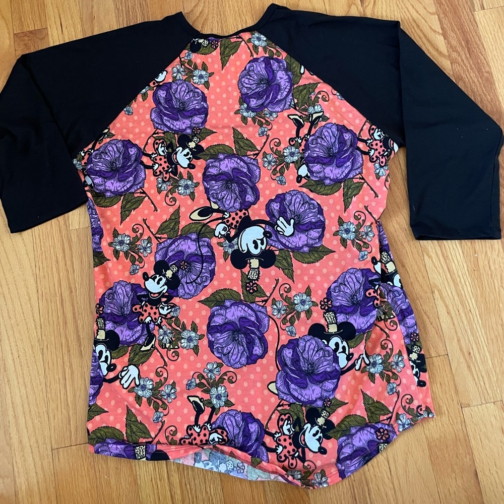 - - Lularoe, Randy style Mickey Mouse shirt size L